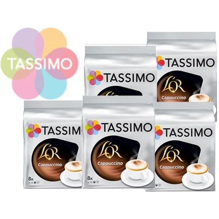 L'or Tassimo - Dosettes café cappucino x8 - Supermarchés Match