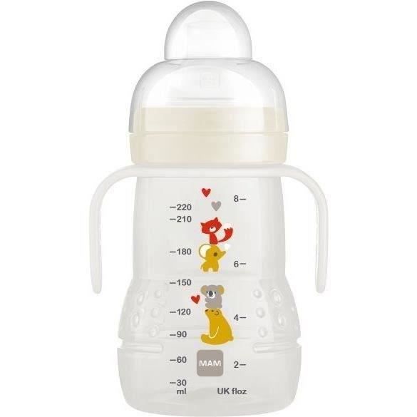 MAM Coffret Mon 1er MAM (4 Biberons + 1 Sucette + 1 Boite Doseuse), biberons  MAM Easy Start anti-colique pour nourrisson dès la naissance avec tétine  silicone ultra-douce : : Bébé et Puériculture