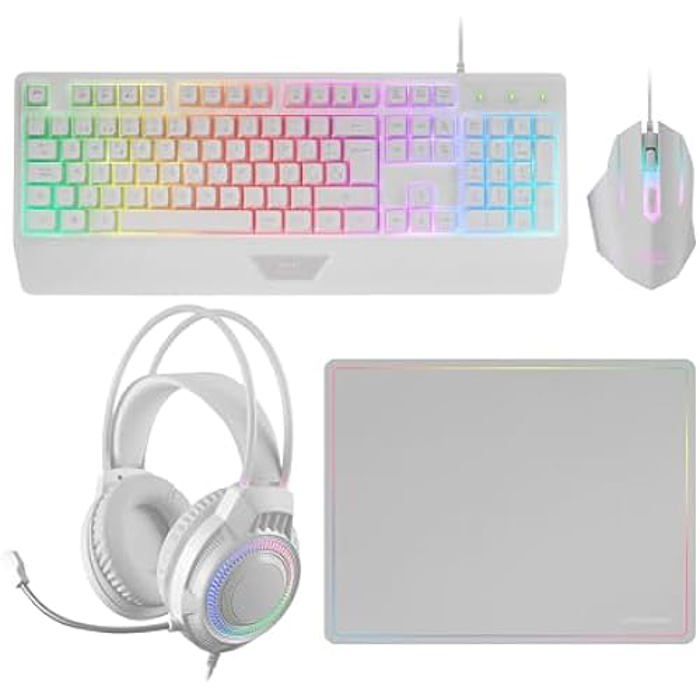 Mars Gaming MCP124PRO clavier incluse USB QWERTY Espagnole Neuf - vue 4