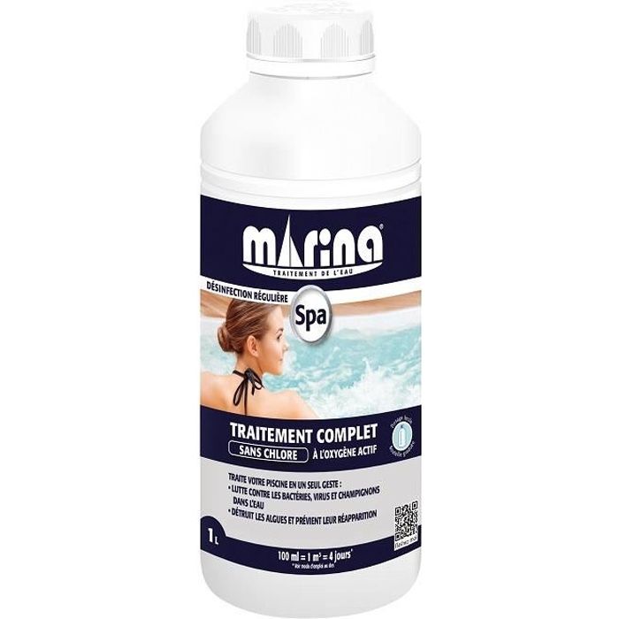 Produits entretient spa -Marina - Desinfection reguliere - 1L