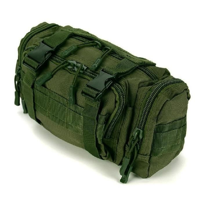 TacFirst B560 - Sac banane tactique - Grand sac banane - Police - Organiseur de sécurité (noir