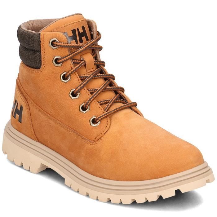 Helly Hansen Baskets - Helly Hansen - W Fremont - Marron - Femme - Lacets - Plat - Cuir