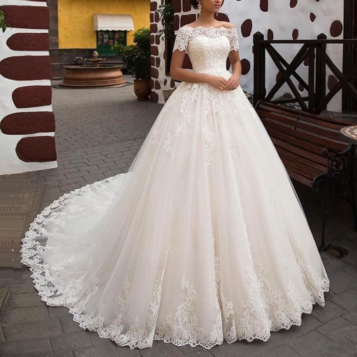 Robe de mariée argentée best sale