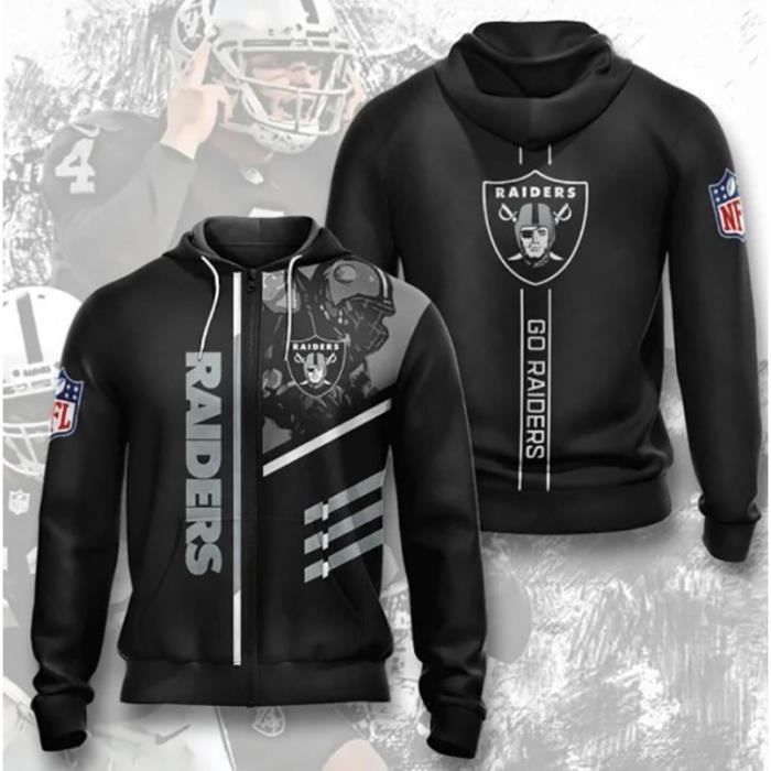 Sweat a capuche Style Football americain FR17IN1 Noir rose saumon Cdiscount Sport