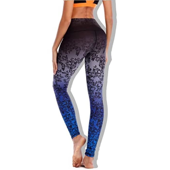 Yogalicious Leggings Sans élastique Pour Femme, Noir, XS