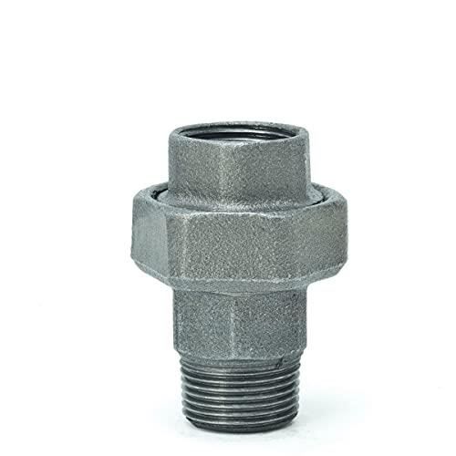 Raccord Tuyau 3 Capuchon En Fer Malléable Noir – Référence BLCA-30 – Pour Plomberie, Chauffage – Neuf