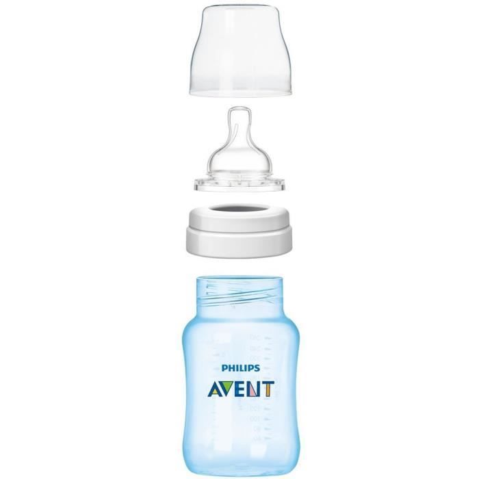 transparente 260/ ml Philips Avent Bouteille anti-colique avec valve AirFree