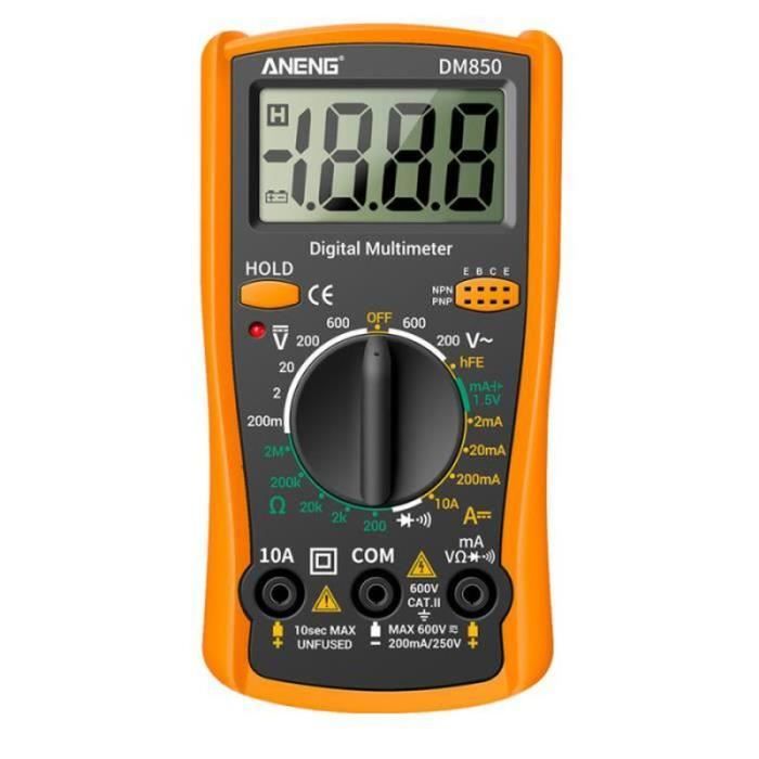ELECTRICITE MULTIMETRE DETECTEUR DE TERRE TEST PRISE 1 SET SÉCURITÉ NUMÉRIQUE Multimètre