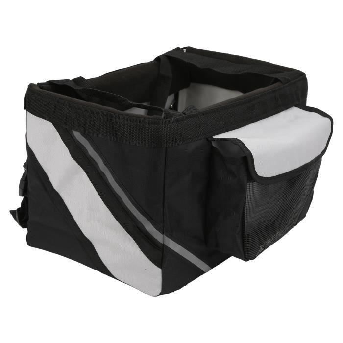 Sac de vélo pour chien Sac de Vélo de Chien Sac Panier Amovible de Transport de Vélo Avant pour Petits animalerie panier - Vvikizy
