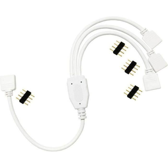 Câble Répartiteur RVB - Connecteur Pour 6 Bandes LED SMD 5050