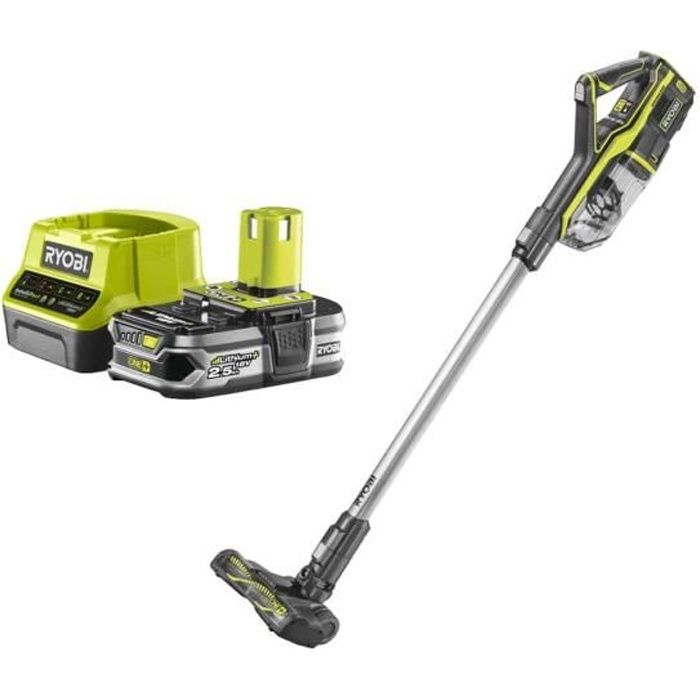 Ryobi R18SV70, Aspirateur Balai 18V OnePlus Brushless LithiumPlussans