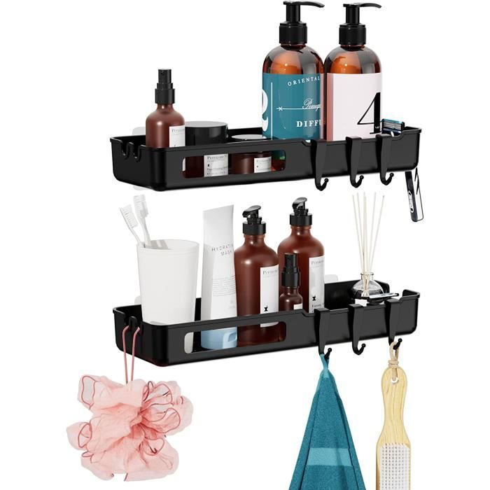 Étagère de douche sans perçage, porte shampoing pour douche, panier de douche, étagère Étagère de douche sans perçage, porte shampoing pour douche, panier de douche, étagère
