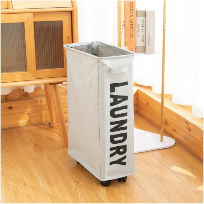 Generic Panier à Linge Pliable avec 3 Compartiments