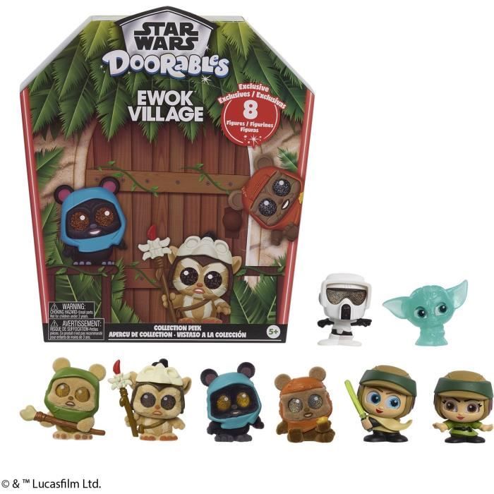 Figurines à collectionner STAR WARS Coffret Collector Ewok 8 figurines exclusives à partir de