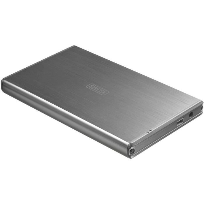 Boîtier externe - SWEEX - USB 3.0 - 2.5 SATA II - Noir - Transferts rapides
