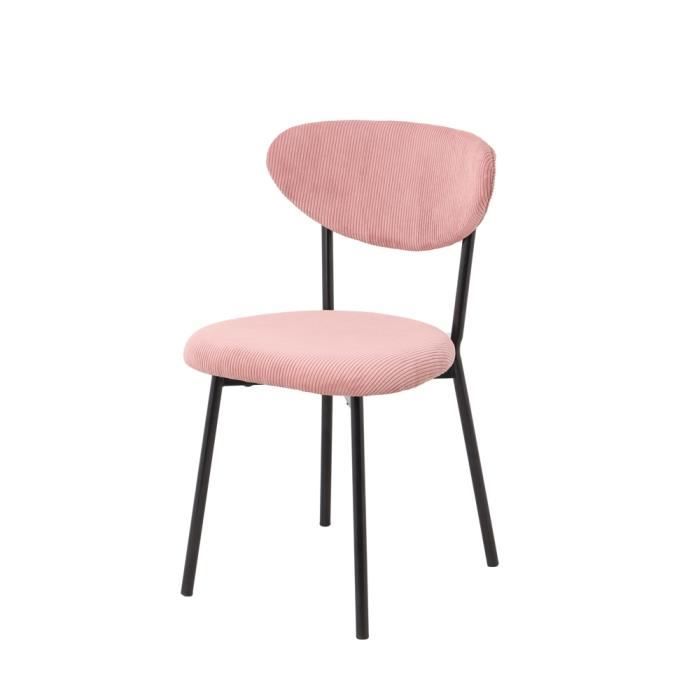Chaise Velvet rose - Table Passion - Vintage - Salle à manger - Intérieur - Adulte
