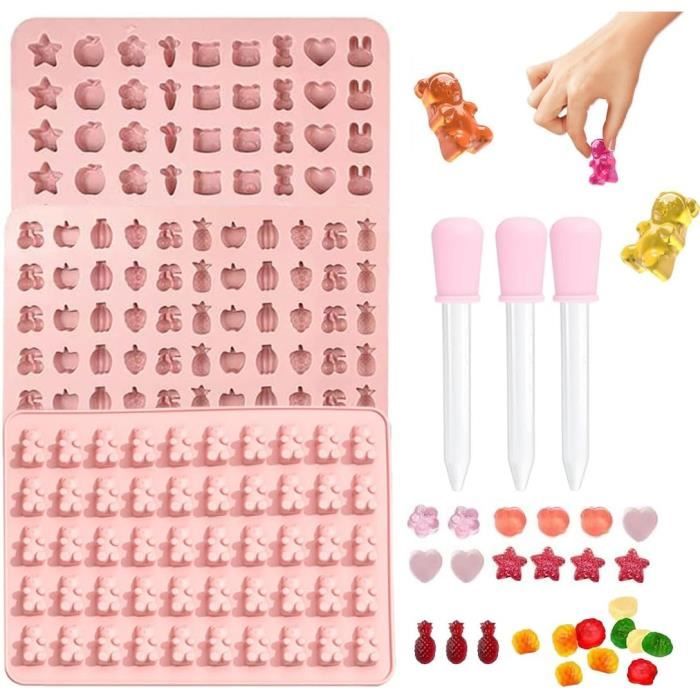 3 Pièces Oule à Bonbons En Silicone,oules à Bonbons En Silicone,150