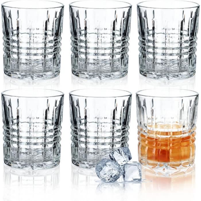 Verres En Cristal à Whisky - Verres à Whisky En Cristal Saga - Verre Whisky LUCI