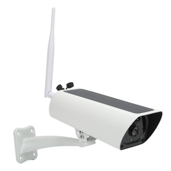 Caméra De Surveillance Factice à LED Rouge Clignotante En Aluminium