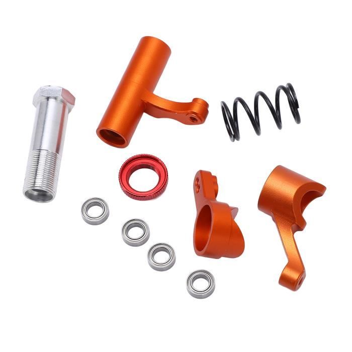 Support De Fourche Moto En Aluminium - Fixation Universelle Pour Amortisseur De Direction