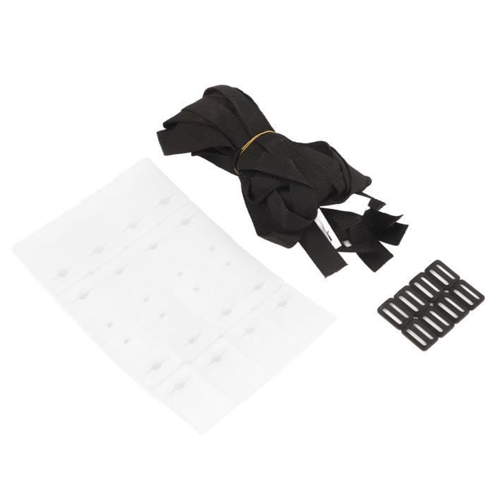 Lot De 8 Enrouleurs De Bâche Piscine Universels – Sangles Solides Avec Velcro Et Crampons, Pour Couverture Solaire 3-24 Pieds, Fixation Rapide Et Robuste