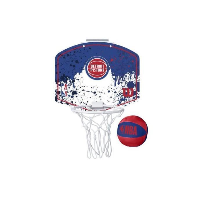 Mini Panier NBA Detroit Pistons - bleu foncé - TU
