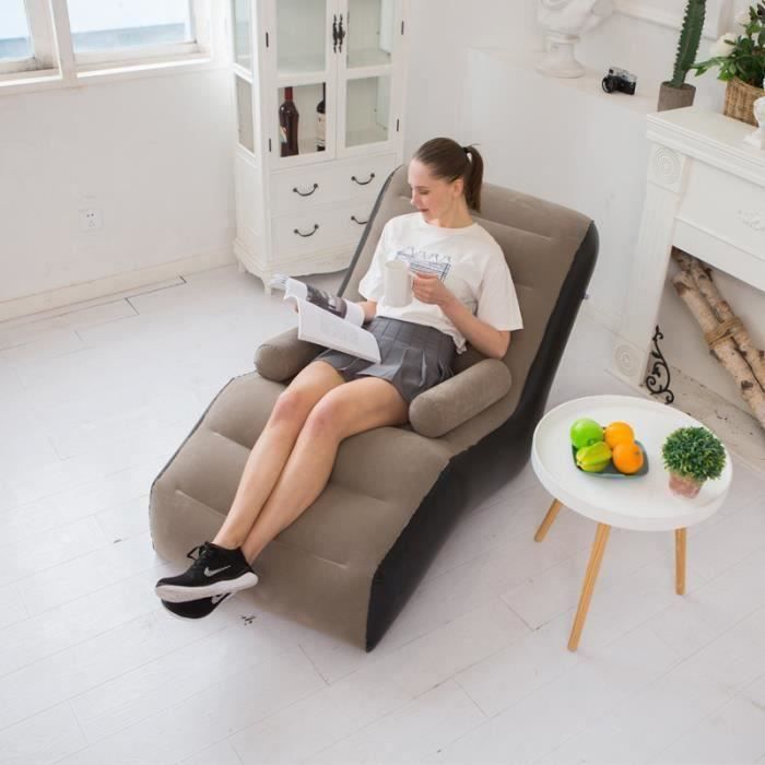 WOLTU Chaise Pliante Camping, Lot De 2 Fauteuil Longue Avec Dossier