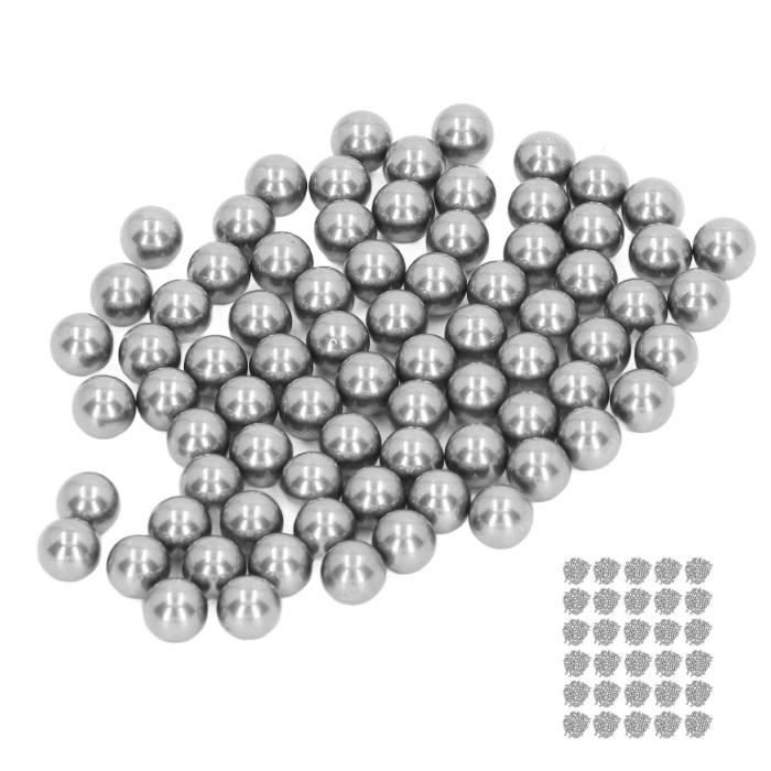 10-1000 Pièces Billes En Acier Au Carbone Standard 0.8/1/1.5/2/2.381/2.5/3/3.5/4 ~ 20mm Boule En Acier à Roulement Solide Et Lisse Boule De Perle Sphérique