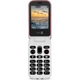 Téléphone portable Doro 6040 Rouge - DORO - 2,8 po - 1000 mAh - SMS/MMS-1