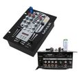 Table de Mixage BLUETOOTH USB DJM150 - Caisson de Basses Amplifiés 800W - 2 Enceintes 1400W Total - 2 Pieds-1