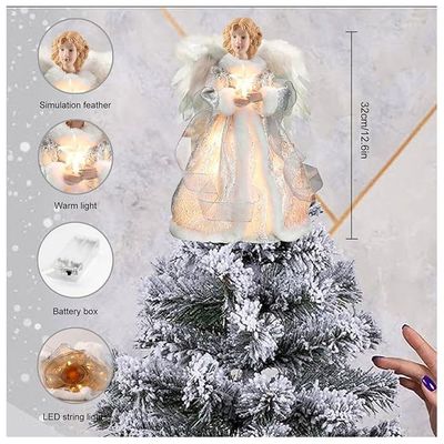 Northlight Seasonal Décoration Pour Sommet De Sapin De Noël 16 Po