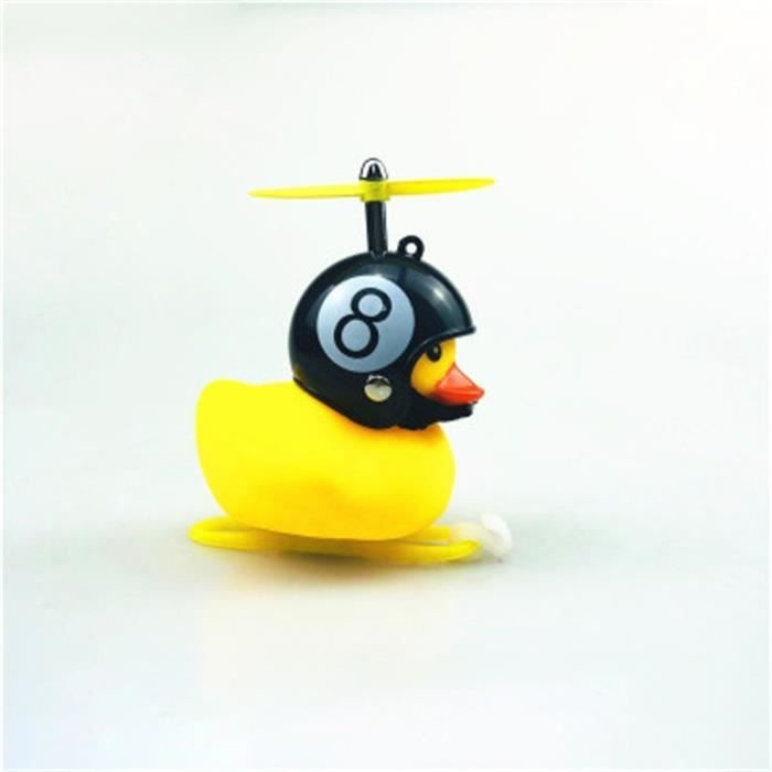 Klaxon De Vélo En Forme De Petit Duck Jaune Mignon, Klaxon De Vélo, Klaxon De Guidon à Hélice Pour Enfants Et Adultes, Sans Lumière LED, Iron Man