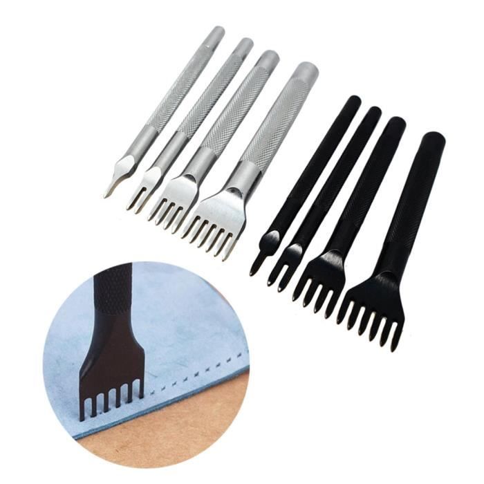 Kit Mighty Punch Beadsmith – 7 Matrices Pour Poinçonner Le Métal (2,3 à 7,1 Mm)