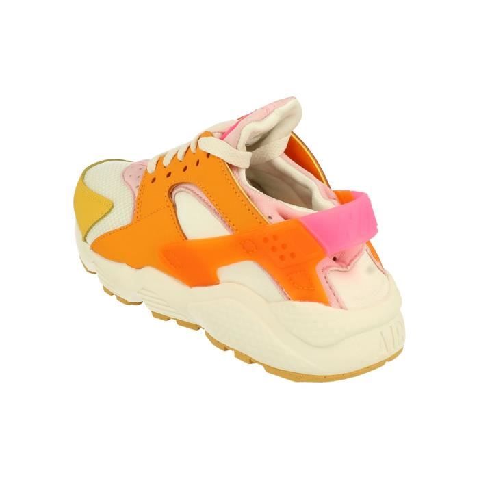 Chaussures de running Nike Femme Huarache Dx2674 Blanc Orange