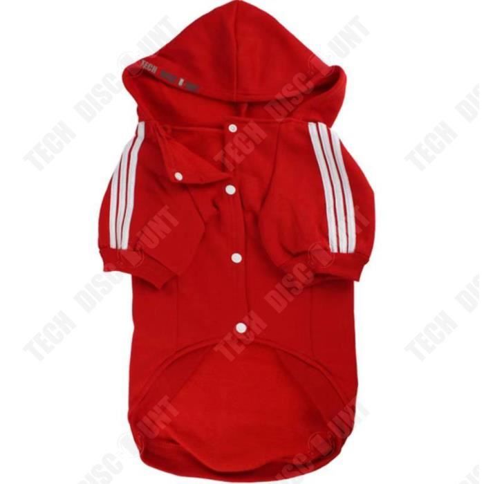 Sweat à Capuche Pour Chien Grande Taille - Pull Chaud Hiver, Polaire Doux, Pour Chiens Moyens/Grands - 2