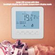 Thermostat d'ambiance numérique thermostat intelligent chauffage Contrôleur de température thermostat WiFi LCD program sans fil -2