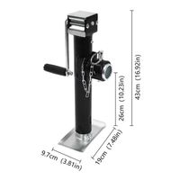Crics stabilisateurs de remorque, stabilisateur d'escalier pour Camping-Car | Vérins de Mise à Niveau réglables | Pieds de Support de Caravane Robustes, Supports en Aluminium, Pieds de Crics stabilisateurs de remorque, stabilisateur d'escalier pour Camping-Car | Vérins de Mise à Niveau réglables | Pieds de Support de Caravane Robustes, Supports en Aluminium, Pieds de