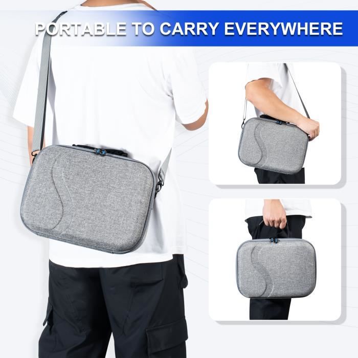 TY-3817 EVA Portable sac de rangement de protection étui de transport pour Meta Quest 3 VR Ziplock sac à main étui de voyage TY-3817 EVA Portable sac de rangement de protection étui de transport pour Meta Quest 3 VR Ziplock sac à main étui de voyage