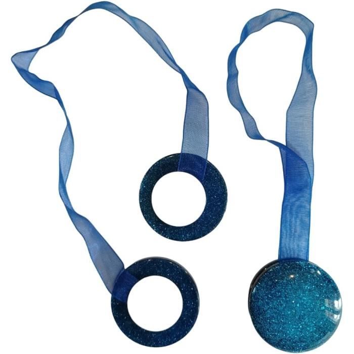 8 Paires Aimants Pour Rideaux - Attaches Magnétiques Argentées Pour Rideaux De Douche Et Fenêtres
