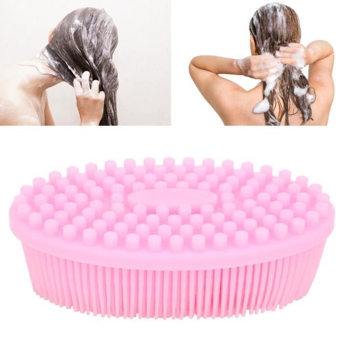 Brosse de bain pour cheveux bébé-Pink