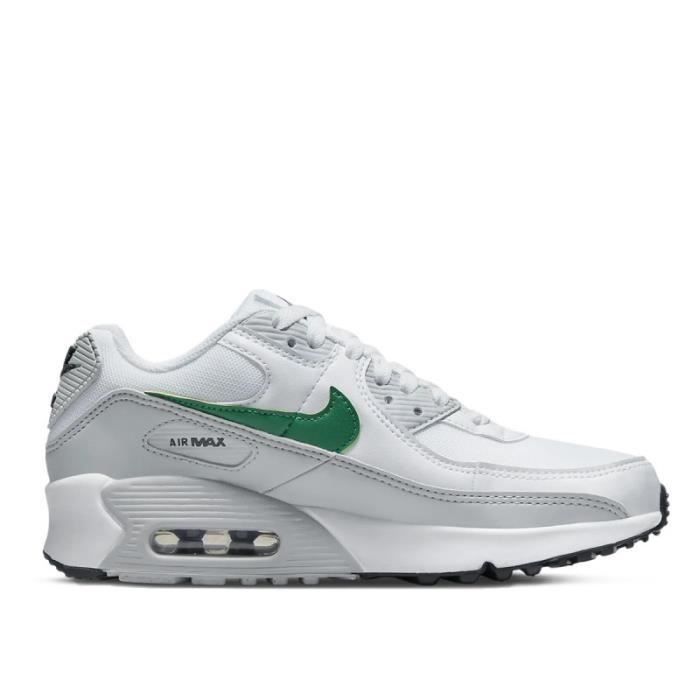 Basket Nike AIR MAX 90 LTR Junior Blanc Synthétique NIKE