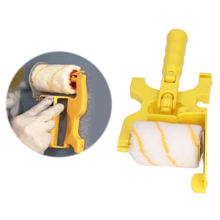 Rouleau à Peinture Incurvé Professionnel - Manche Long Et Recharges Incluses - Parfait Pour Tubes, Tuyaux Et Surfaces Arrondies (1¼" à 2¼") - 11
