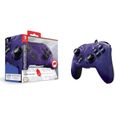 PDP Afterglow Manette Filaire Camouflage Violet Pour Nintendo Switch - Licence Officielle - Port Jack Audio-3