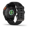 GARMIN - Fenix 7 Pro Solar Edition - Montre connectée à haute performance - Acier, Gray avec bracelet noir-3