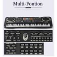 XICHAO - 61 Touches clavier Electronique Piano Jouet Musical pour enfants 6106 Multi-Fonction professionnel-3