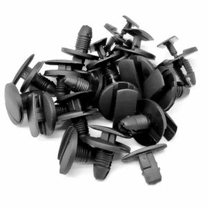 100 PCS Clip De Fixation Pare-chocs Pince À Rivets Voiture Automatiques