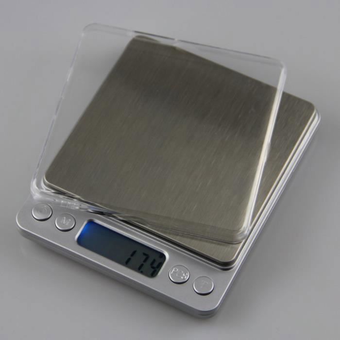 Balance De Précision électronique 500g / 0.01g - Compacte, Argentée, Marque V-G