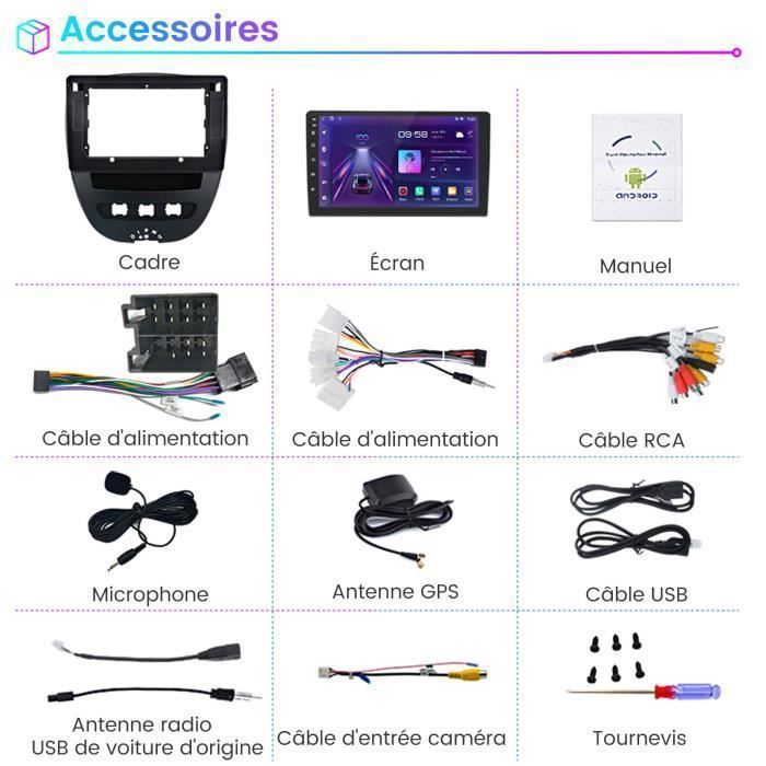 Merveille Décoratif suicide autoradio citroen c1 Innocent valise aube naissante
