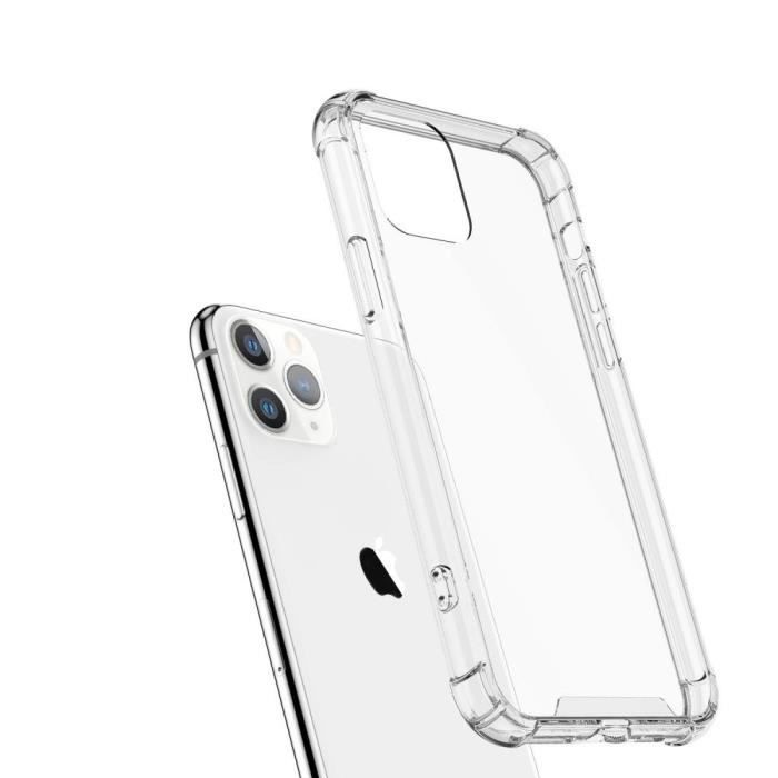 Coque iPhone 11 Pro Antichoc Silicone + 2 Vitres en verre trempé
