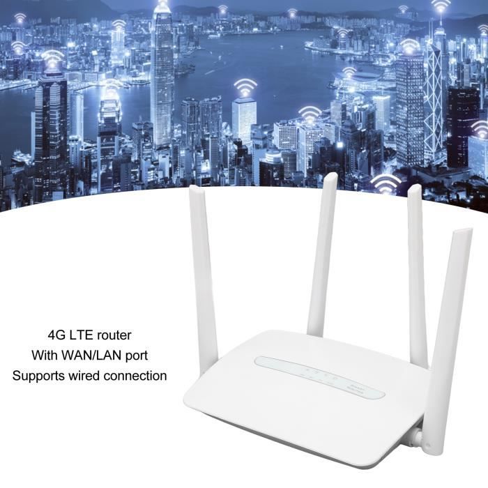 Routeur 3G/4G TP-Link TL-MR6400, avec slot carte SIM
